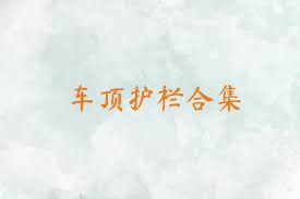 车顶护栏合集