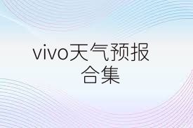 vivo天气预报合集
