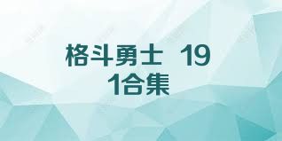 格斗勇士  191合集