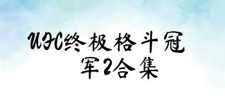 UFC终极格斗冠军2合集