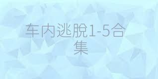 车内逃脱1-5合集