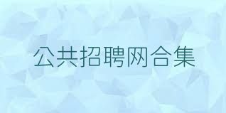 公共招聘网合集