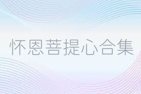 怀恩菩提心合集