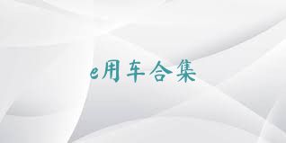 e用车合集