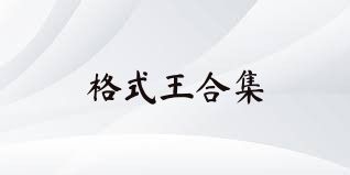 格式王合集