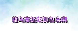 蓝鸟高级版抓包合集