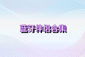 蓝牙伴侣合集