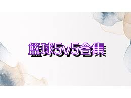 篮球5v5合集