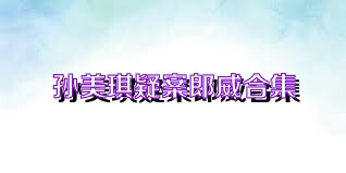 孙美琪疑案郎威合集