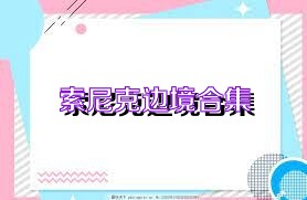 索尼克边境合集