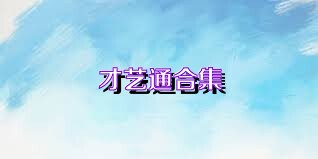 才艺通合集