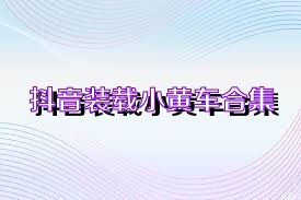 抖音装载小黄车合集