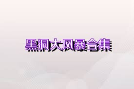黑洞大风暴合集
