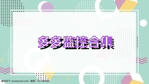 多多监控合集
