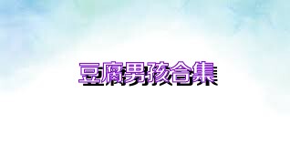 豆腐男孩合集