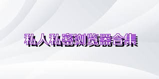 私人私密浏览器合集