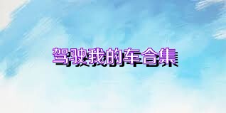 驾驶我的车合集