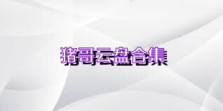 猪哥云盘合集