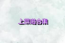 上菜啦合集