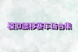 模拟漂移赛车场合集