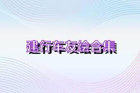 建行车友绘合集