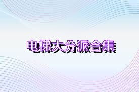 电梯大分派合集