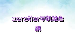 zerotier手机端合集