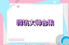 蹲坑大师合集