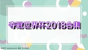 夺冠世界杯2018合集
