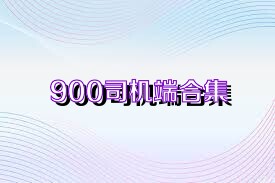 900司机端合集