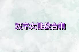 汉字大挑战合集