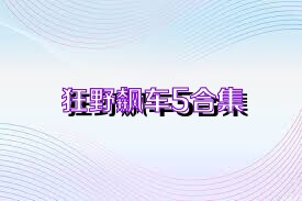 狂野飙车5合集