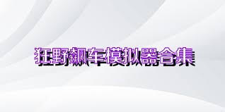 狂野飙车模拟器合集