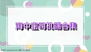 海中宝司机端合集