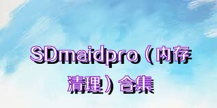 SDmaidpro（内存清理）合集