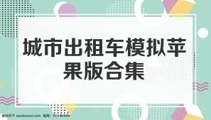 城市出租车模拟苹果版合集