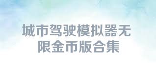 城市驾驶模拟器无限金币版合集