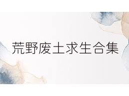 荒野废土求生合集