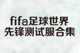 fifa足球世界先锋测试服合集