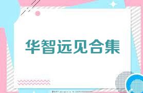 华智远见合集